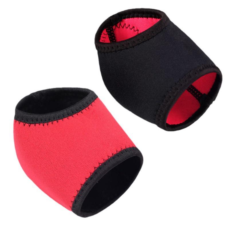 Black and Red Heel Protector Sock Covers for Men and Women