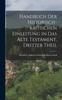Книга Handbuch Der Historisch-kritischen Einleitung In Das Alte Testament, Dritter Theil