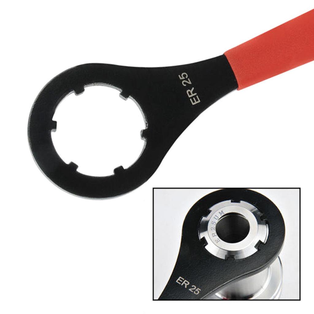 O-образный цанговый ключ ER25 для цангового патрона ER25 для фрезерного станка, цанговый ключ ER25, гаечный ключ для патрона