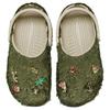 Crocs Износостойкие Низкие Повседневные Кроссовки Унисекс Зеленые 210686-3XE