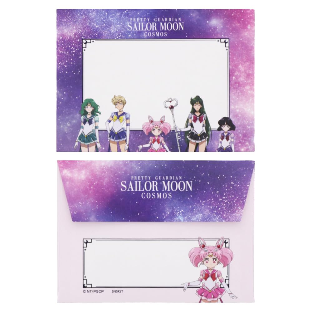 Sunstar Stationery Набор для писем Sailor Moon Mini Издание Фильм Sailor Moon Cosmos Узор B S8906505