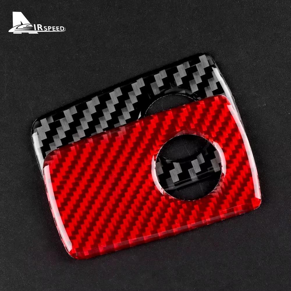 For Toyota Supra GR A90 A91 MK5 2019-2025 Carbon Fiber Interior Glove Box Switch Cover Sticker Trim Car Accessories