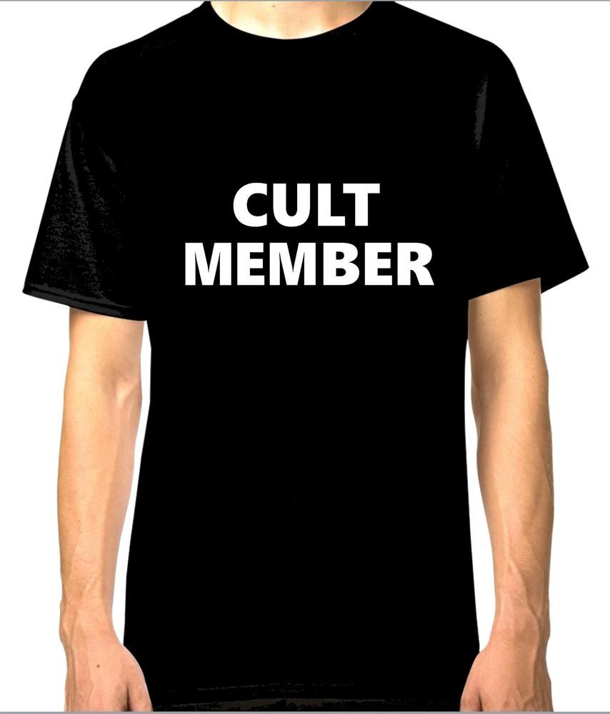 CULT MEMBER Funny Rude T-shirt *100% cotton* High Quality* Unisex T-Shirt