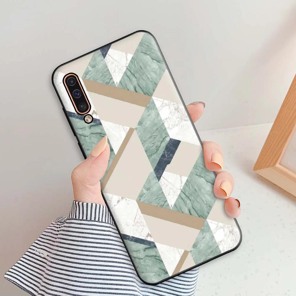 For Samsung Galaxy A50 Case For Samsung A50s A30s Phone Cases For Samsung A50 Flowers Silicone Soft TPU Fundas A 50 A30 S Bumper