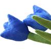 Tulip Plush Toy Good Resilience Odorless Cute Soft Fluffy Plant Ornament for Home Office Car Decor