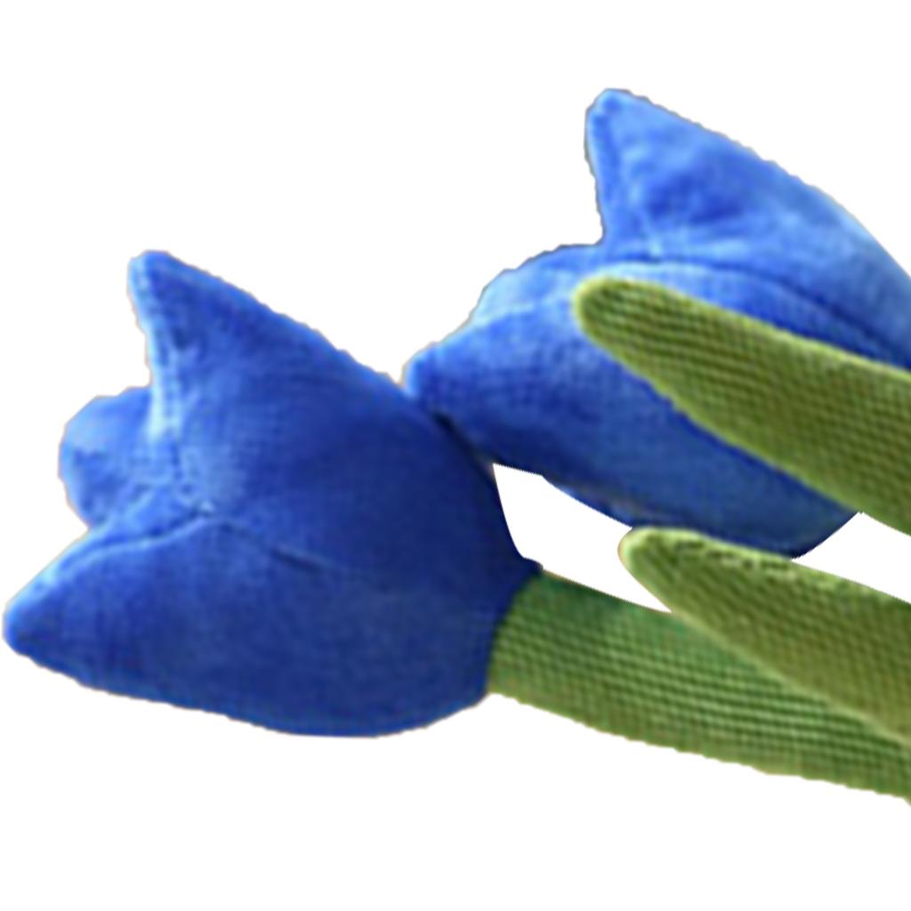 Tulip Plush Toy Good Resilience Odorless Cute Soft Fluffy Plant Ornament for Home Office Car Decor