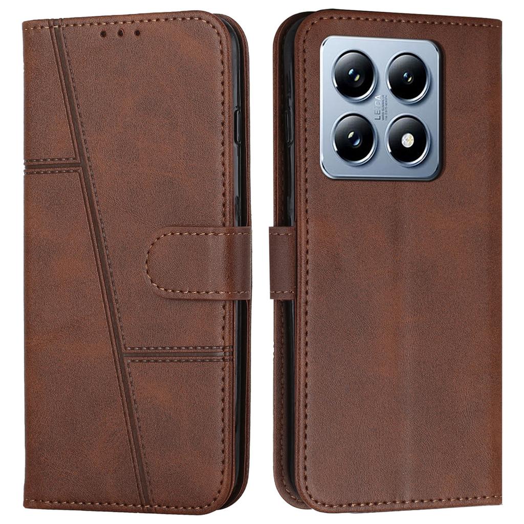 For Xiaomi 14T Case Stand Flip Protective Leather Phone Cover