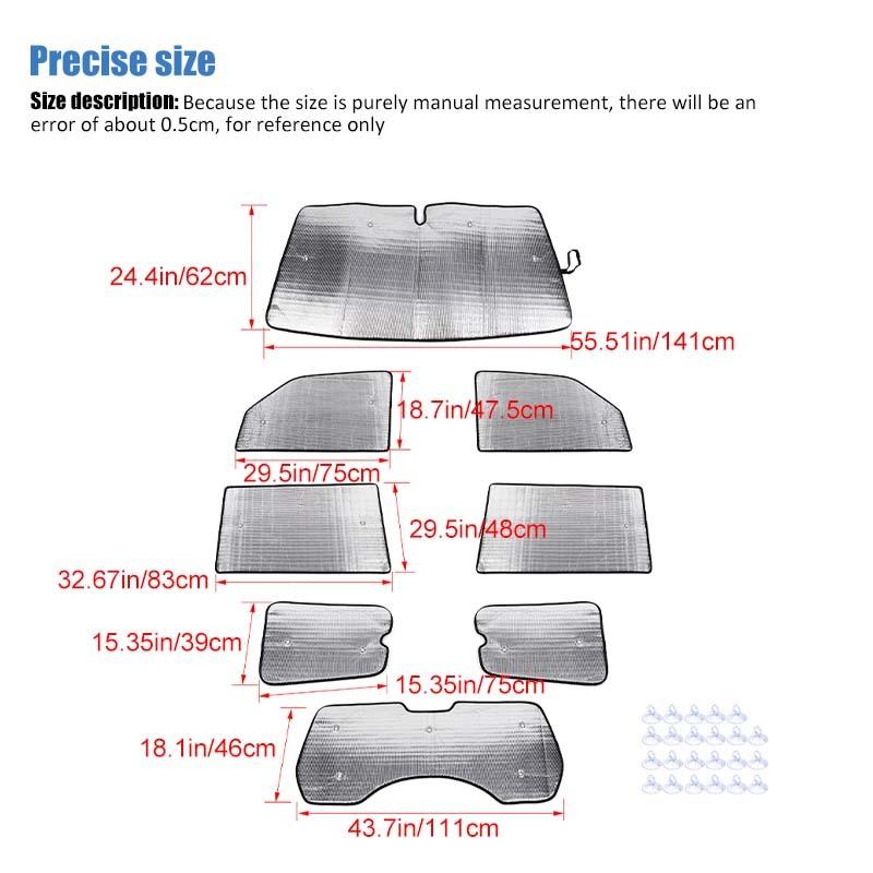 Солнцезащитный козырек на лобовое стекло автомобиля, шторка на окно, складной чехол-козырек от солнца, подходит для Mitsubishi PAJERO 2007-2021, автомобильные аксессуары