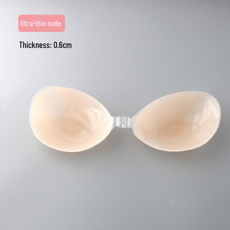 Силиконовые наклейки на грудь: Бюстгальтер Push-Up Invisible без бретелек для свадебных платьев