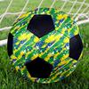1pc Brazilian Soccer Stars Lightweight PVC Training Soccer Ball, Size 5, Suitable for Indoor and Outdoor TrainingGift y60325