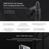 Оригинальное автомобильное зарядное устройство Xiaomi, 100 Вт, быстрая автомобильная зарядка, двойной порт USB-A, USB-C, автомобильное быстрое зарядное устройство для смарт-устройств CC07ZM