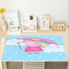 Peppa Pig Theme Mouse Pad, Non Slip Rubber Base, Multifunctional Office & Home Decor, Perfect for Workspace Personalization.