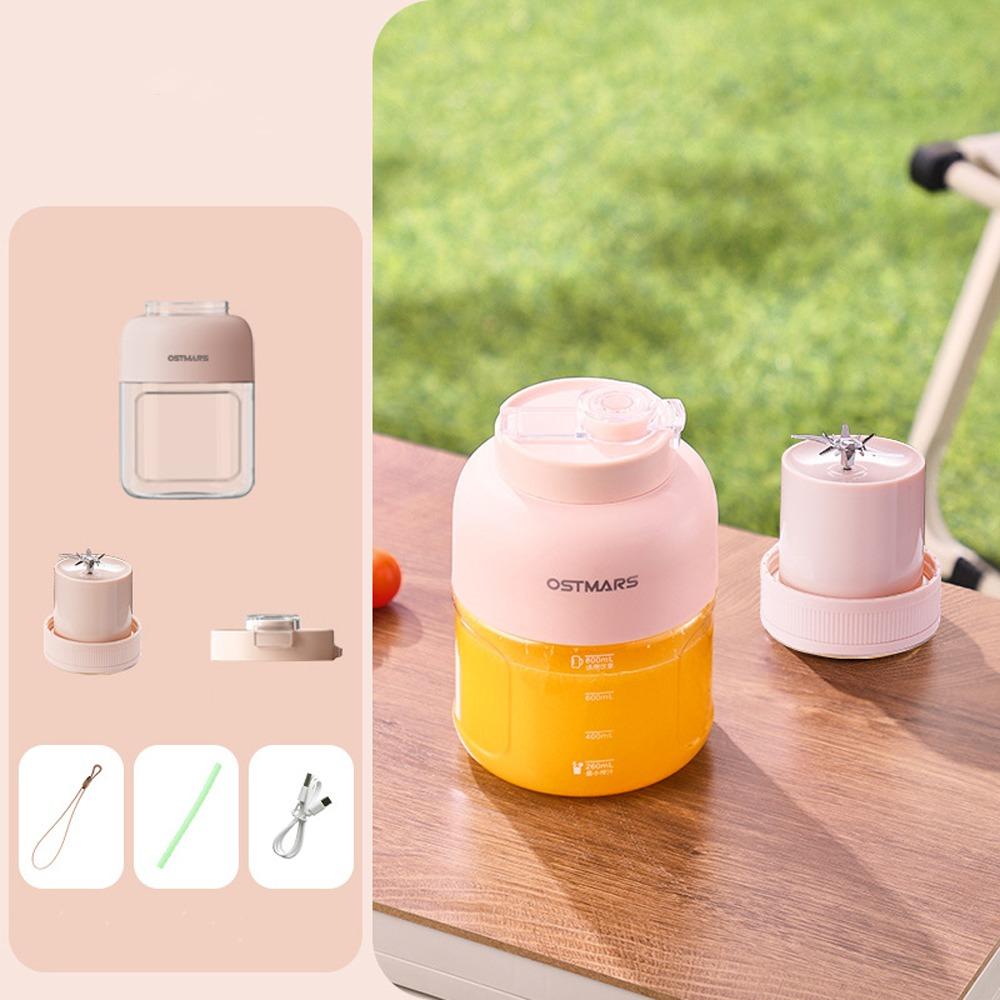 Маленькая электрическая соковыжималка, большая емкость, чашка для питья, креативный портативный блендер, чашка для домашнего хозяйства