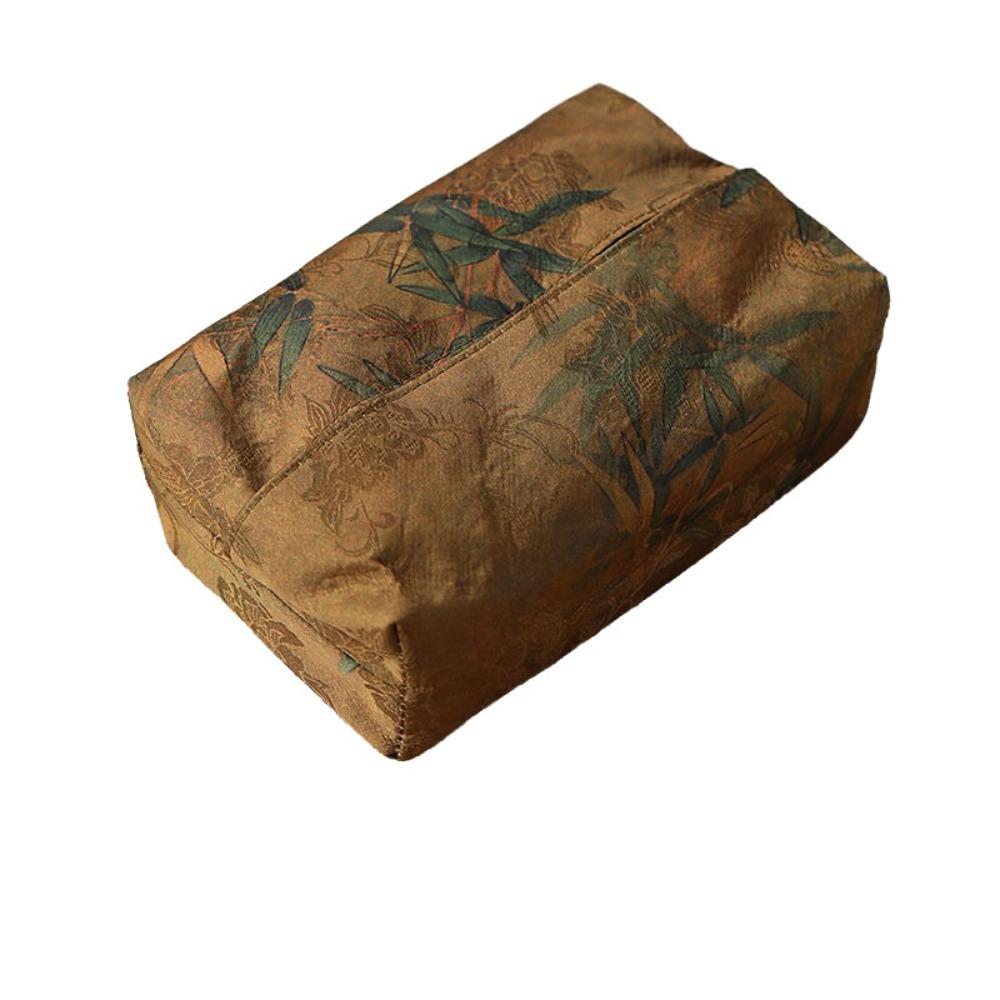 Fabric Chinese Retro Tissue Box Dust-proof Napkin Bag Practical Tissue Bag Living Room