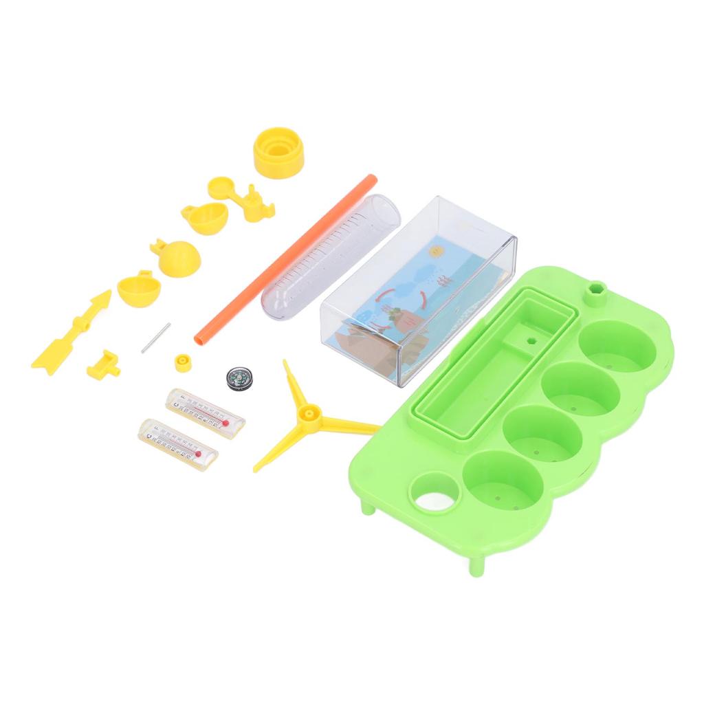 Посадочная Погода Игрушка 4 Экологические Сцены Дошкольная Образовательная Погода Научная Игрушка для Детей