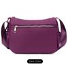 Large Capacity Middle Aged Shoulder Bag Lattice Woman Messenger Bag  Travel