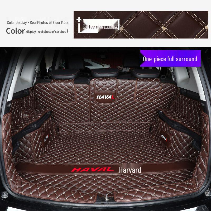 Haval M6 Plus 25 Коврик в багажник с бортиками - Коврик в задний отсек салона