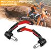1 Pair Motorcycle Hand Guard CNC Aluminum Alloy Handlebar Brake Clutch Lever Hand Protector Motorbike Dirt Bike Scooter Modification Accessories