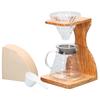 HARIO V60 Olive Wood Stand Set for Cups Coffee Dripper Present Gift 1-4 VSS-1206-OV