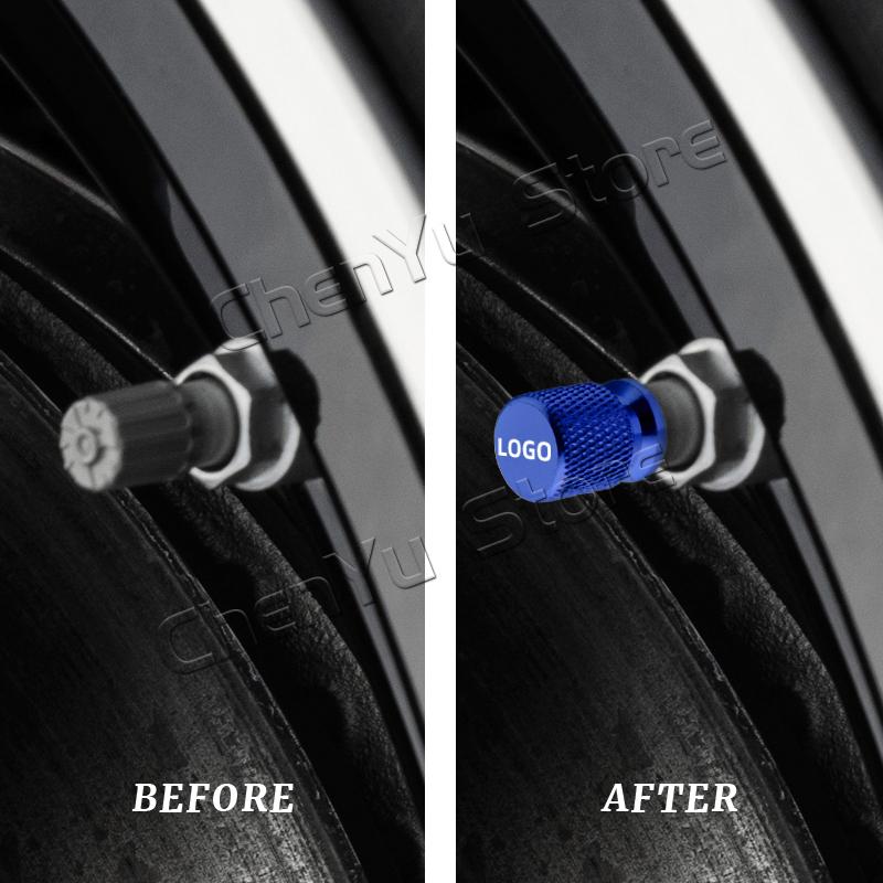 4Pcs OPC Logo Car Metal Wheel Tire Valve Caps Stem Case Dust Cap For Opel Astra Insignia Corsa Rocks Junior Accessories Styling PF5