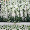 Fake Vines for Room Decor(12 Pack 84 Feet) Aesthetic Artificial Plant Ivy Leaves Hanging Greenery Garlands for Home Bedroom Wall Wedding Party Decor