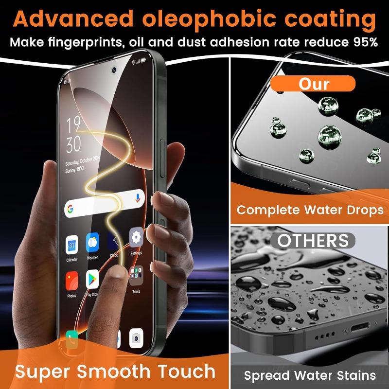 3 шт. защитное закаленное стекло для iPhone 16 15 14 13 12 11 Pro Max антишпионские защитные пленки для iPhone XS Pro Max XR 7 8 Plus SE