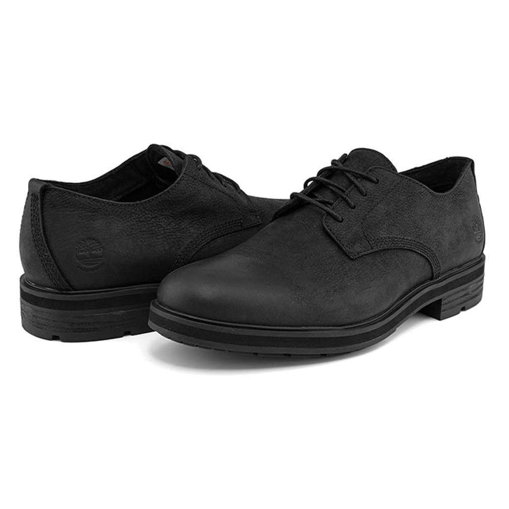 Timberland Windbucks Outdoor Casual Comfortable Low-Top Business Casual Leather Shoes Men Shoes Black A27UR