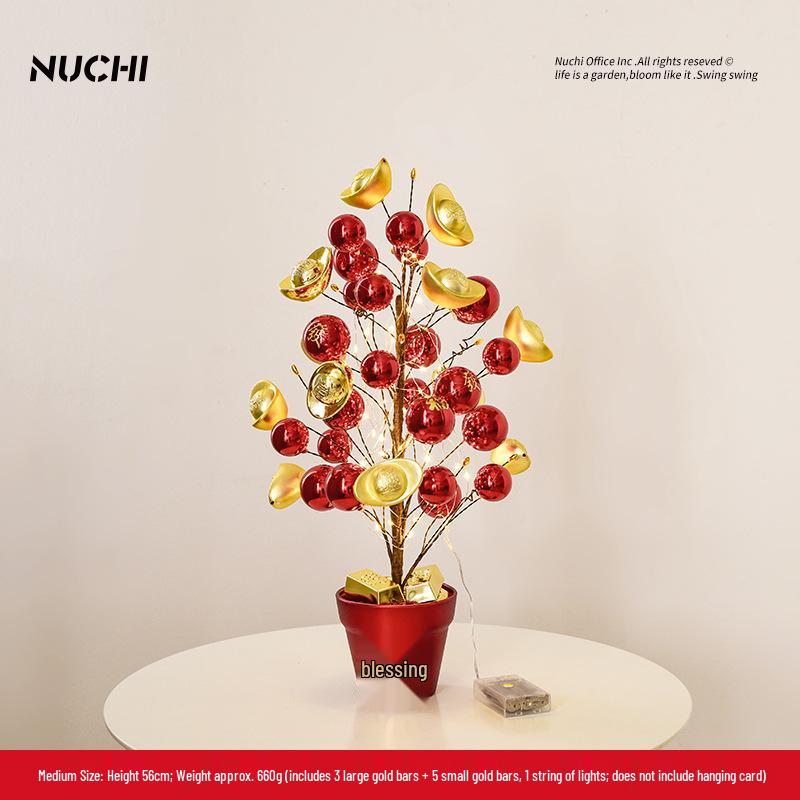 Дерево Процветания NUCHI и Украшения для Декора на Новый Год и Праздник Весны