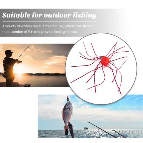 6 шт. Мягкие приманки Медленно тонущие Яркий цвет Гибкие Устойчивые к поклевке Многоразовые Приманки в форме кубиков