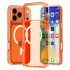 For iPhone 17 Pro Magnetic Case Compatible with MagSafe PC + TPU Clear Phone Cover