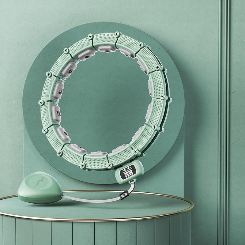 Женский умный магнитный хула-хуп - Разборный, Утолщенный, Бережный к талии для уменьшения живота и похудения