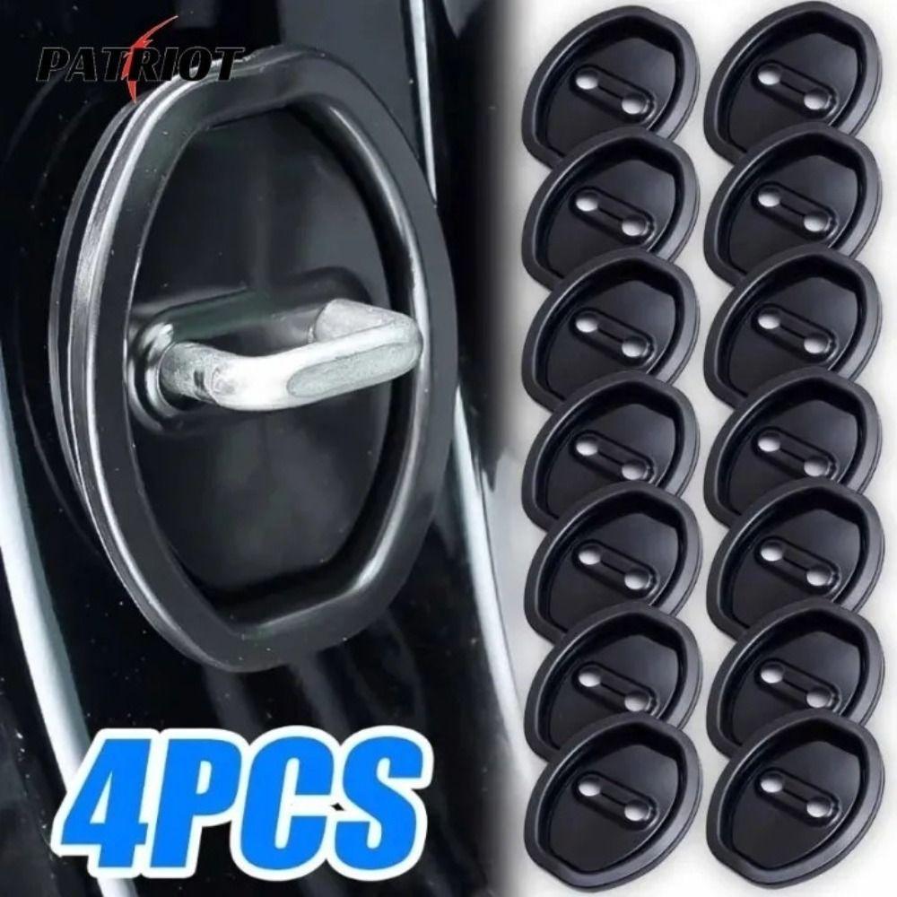 Black/White Door Shock Absorber Cushion 1/4PCS Mute Damping Cushion New Anti-Collision Car