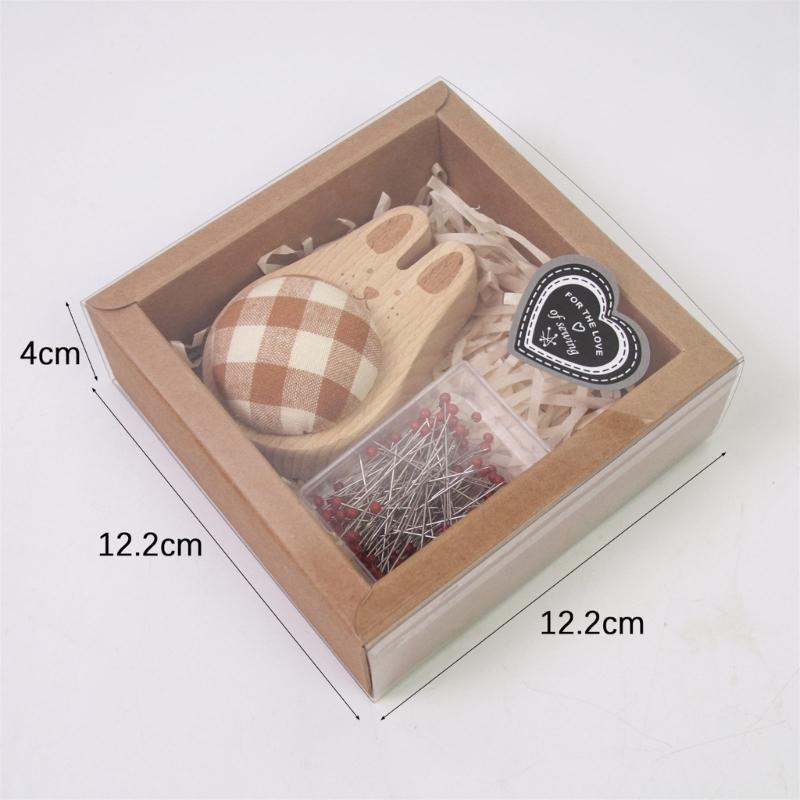 Подушечка для игольниц в форме ежика, швейный набор со 100 яркими швейными булавками для рукоделия и пошива одежды