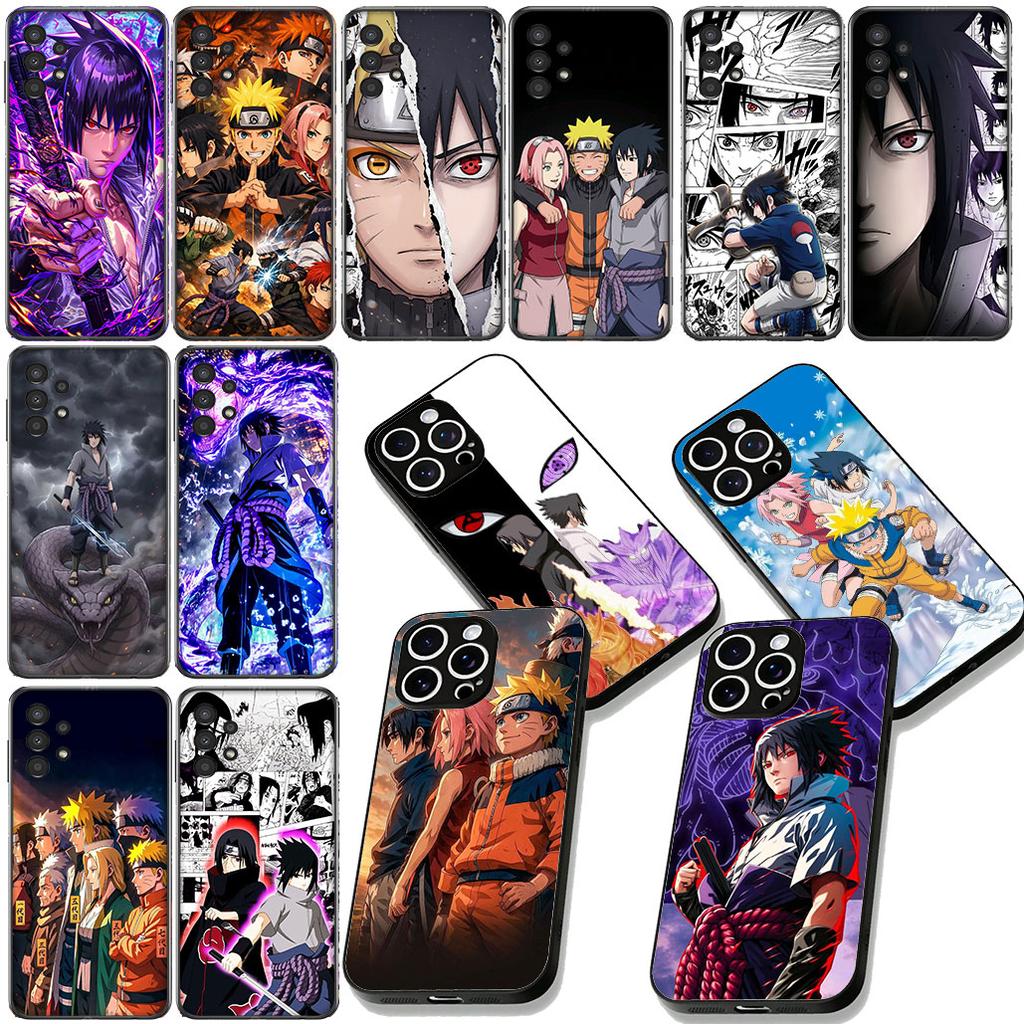 Wallpaper Narutos Sasuke Uchiha Phone Cover for OPPO A40 A60 A80 A38 A18 A17 A16 A78 A79 A54 A25 A57 4G 5G Protective Case