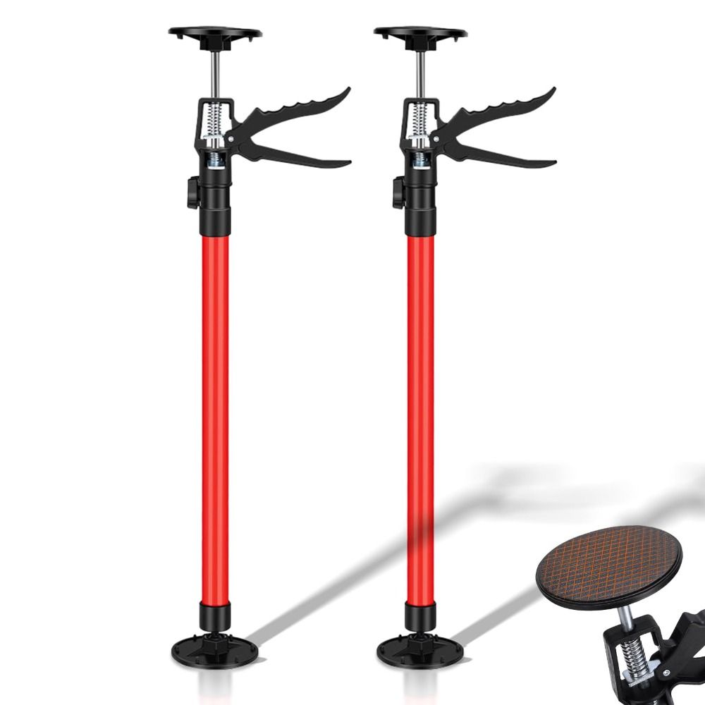 1pc Steel Telescopic Support Rod Adjustable Length Quick Support Pole Renovation