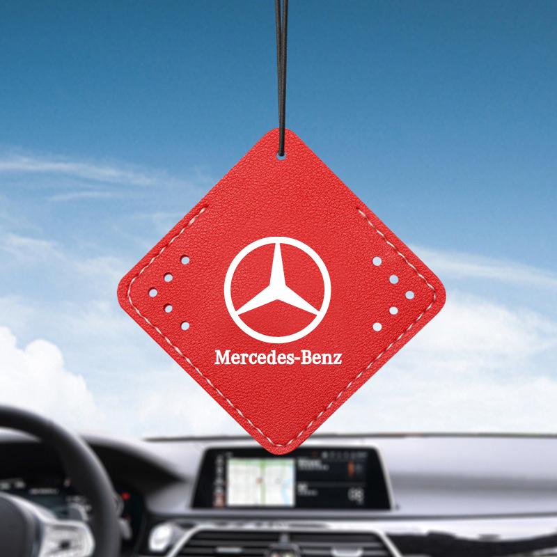 CQI1 Car Fragrance Tablets Car Hanging Pendant Air Freshener For For Mercedes Benz A B C S Class AMG GLA CLA GLC W176 W221 W204 W205