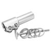 Mountain Bike Stem Riser Aluminium Alloy Bicycle Handlebar Riser Adapter for 28.6mm 1.13in ForkSilver