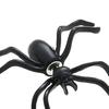 1 шт., черные серьги-гвоздики в форме паука, пластиковые 3D жуткие черные серьги-гвоздики, вечерние украшения