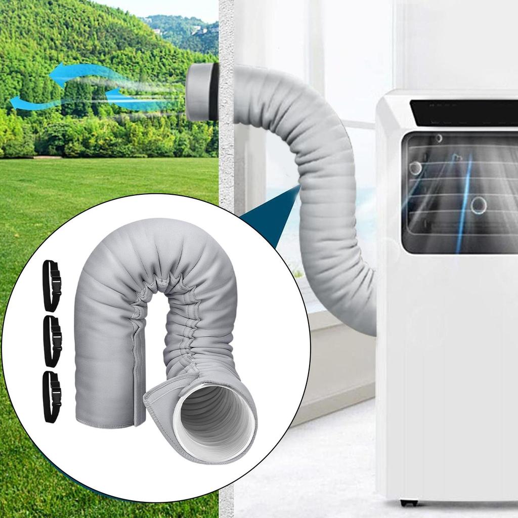 Изоляционная обмотка для шланга кондиционера Изолированная трубка для шланга кондиционера Выхлопная труба Аксессуары Универсальная крышка вентиляционного канала для отеля