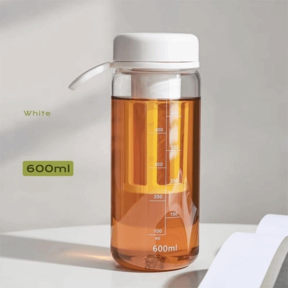 Soft Silicone Handle Cold Brew Coffee Maker Airtight Lid Portable Water Bottle  Sports Activities