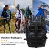 Fishing Backpack Large Capacity Waterproof Oxford Cloth Multi-pockets Outdoor Travel Camping Hiking Hunting Fishing Gear Accessories Storage