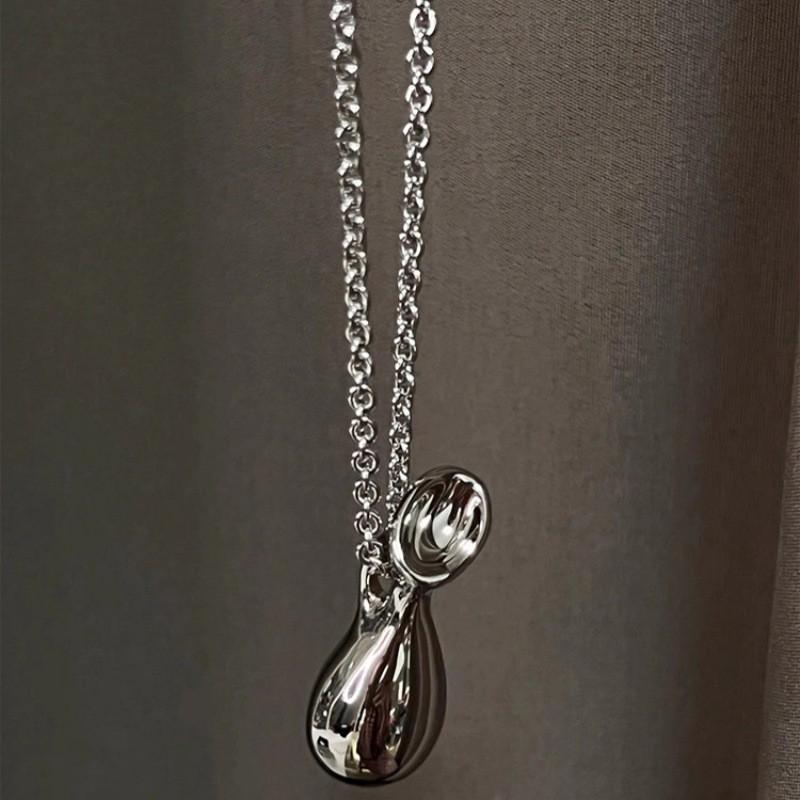 Habl Blogger Style Water Purifier Pendant Necklace - Women's Unique Layered Accessory Sweater Chain