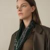 BB’DE SOLI’DE Dot Paisley Modal Scarf-green