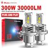 30000Лм H4 9003 Светодиодные лампы для фар H7 H11 9005 HB3 9006 HB4 9012 HIR2 LED Canbus Без ошибок Ближний/Дальний свет 300Вт Фары 6000K Белый