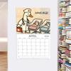 Nurse Goose Wall Calendar 2026 12-Month Themed Design Daily Events Organizer Coil Binding Thick Paper Desk Calendar for Daily Planning