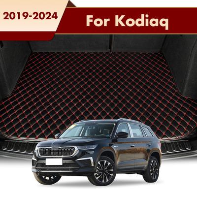 Коврики в багажник автомобиля для Skoda Kodiaq 2024 Задний поддон в багажник Вкладыши для груза Аксессуары Товары