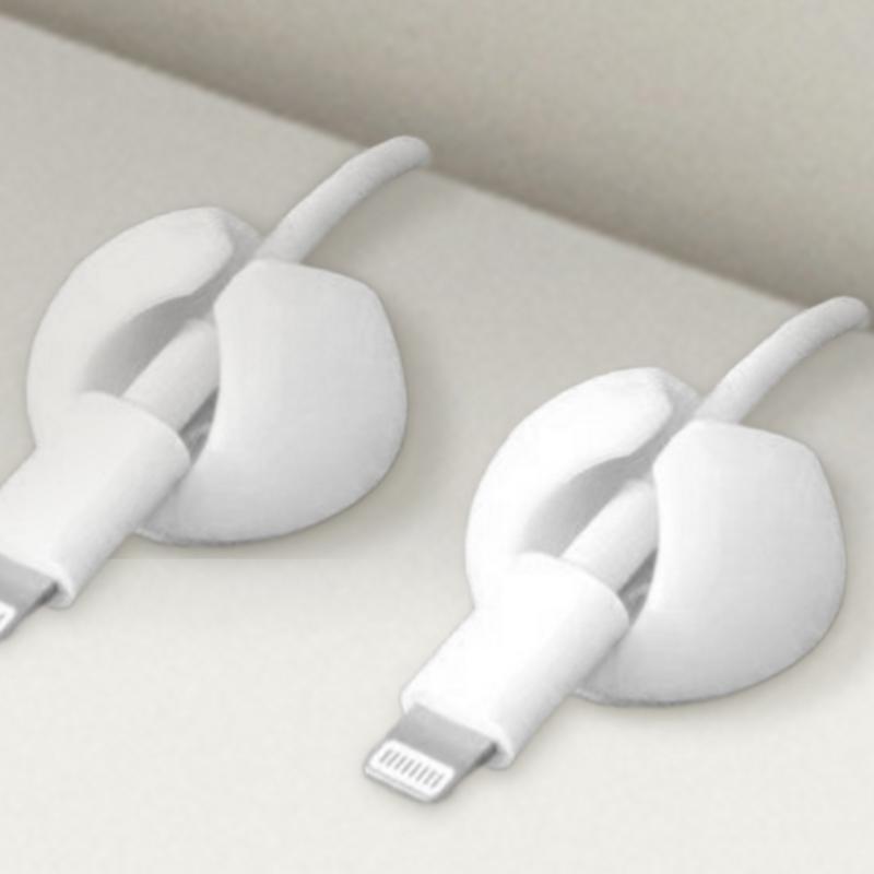 10 шт. Мини-органайзер для намотки кабелей, зажим для USB-кабеля, органайзер для рабочего стола, держатель для проводов, защитные элементы для офиса, дома, автомобилей