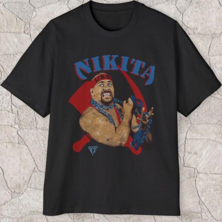 Retro 80s Nikita Koloff Wrestler WWF Graphic Unisex Tee Unisex T-Shirt