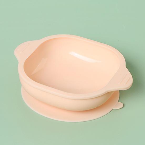 370 мл миска для кормления младенцев, силиконовая детская посуда, пищевая безопасная миска для пищевых добавок для детей