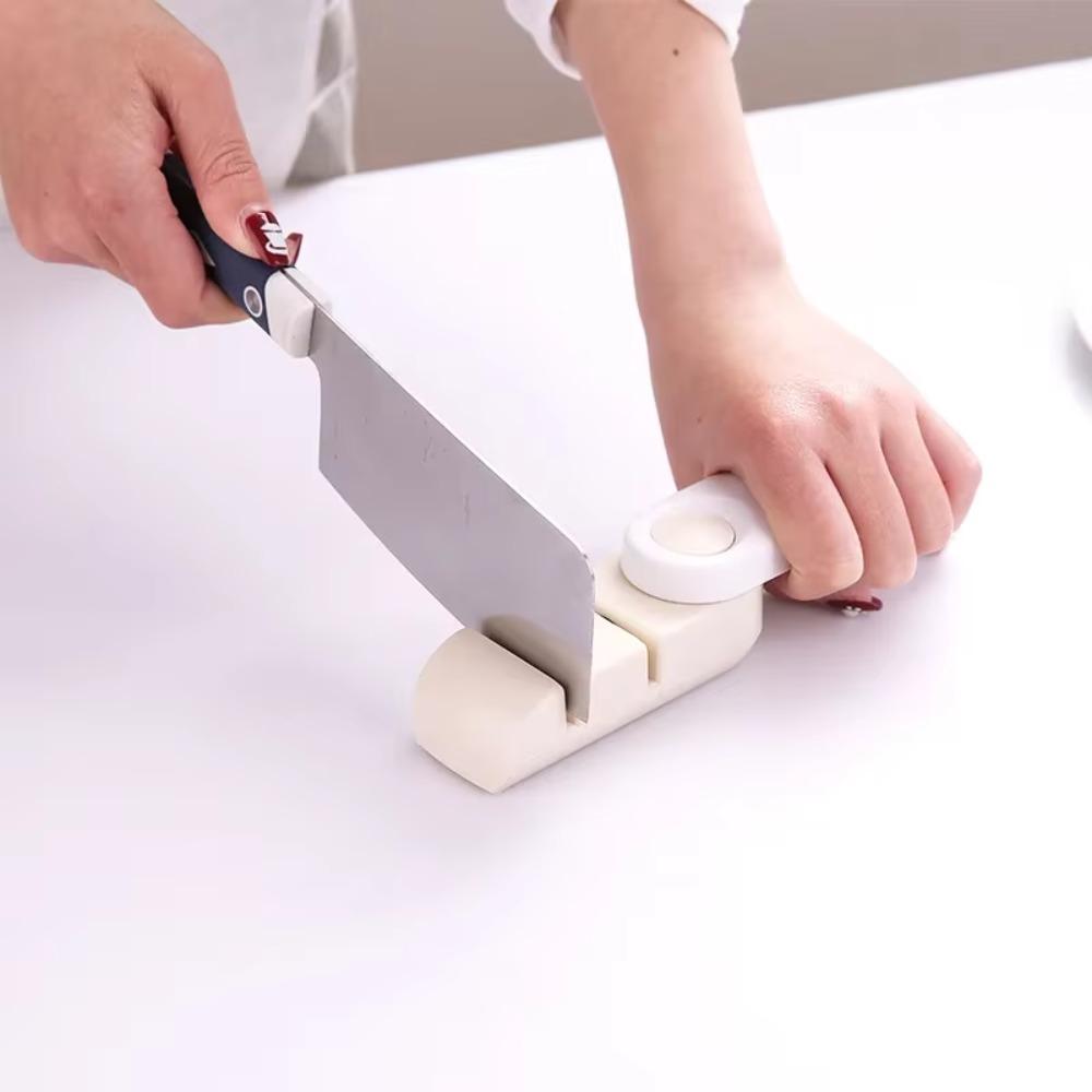 Fixed Angle Sharpening Stone Handheld Scissors Sharpener Durable Kitchen Whetstone  Outdoor